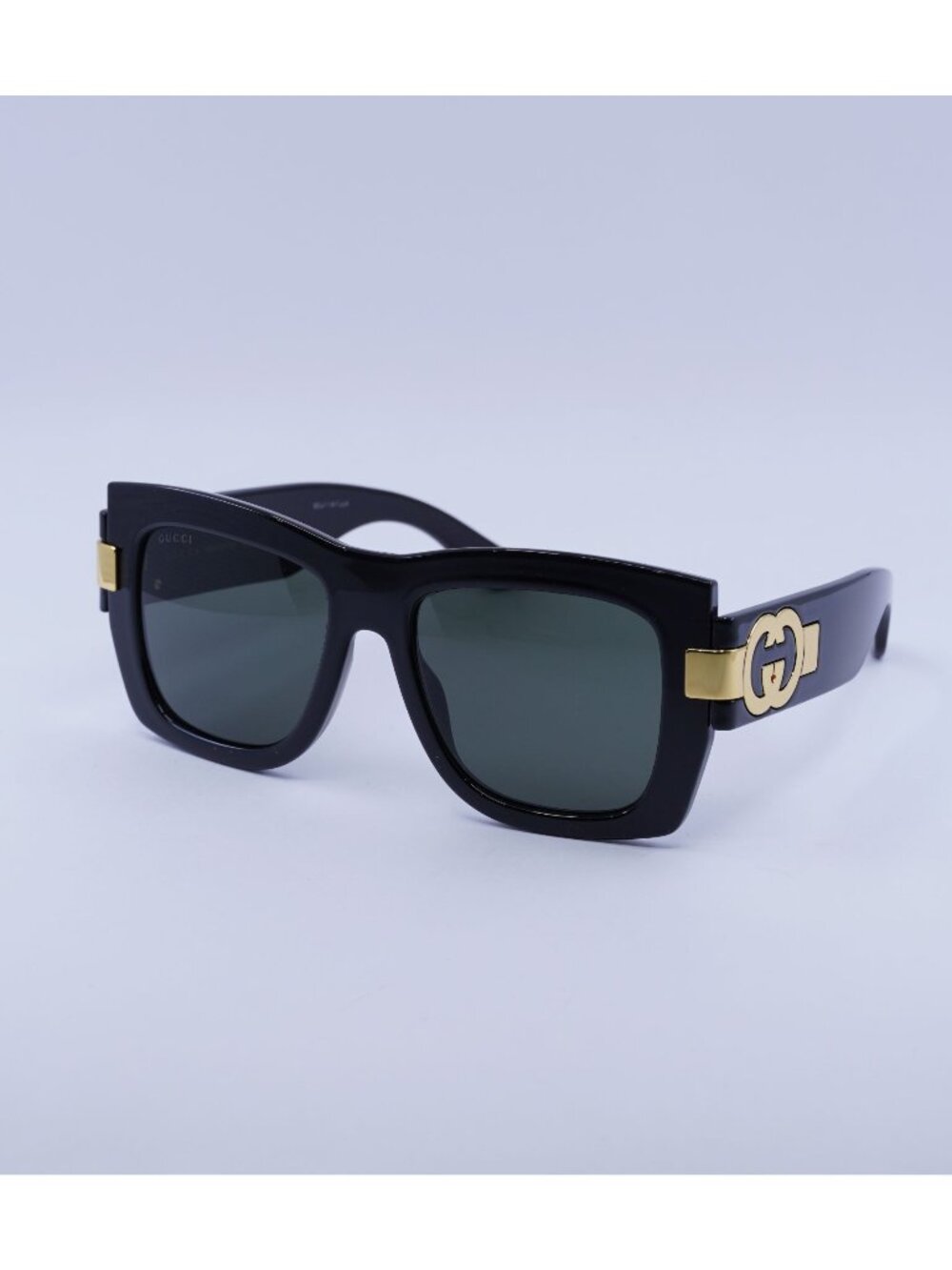 Gucci GG1688 001 Women Sunglasses Black Square Frame, Grey Lenses